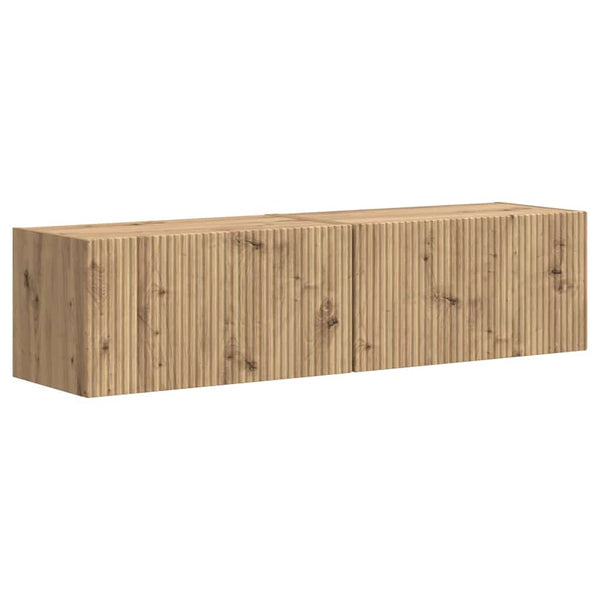 TV-seinäkaappi 2 osaa 60 x 31 x 29.5 cm Taidekoivu Tekninen puu