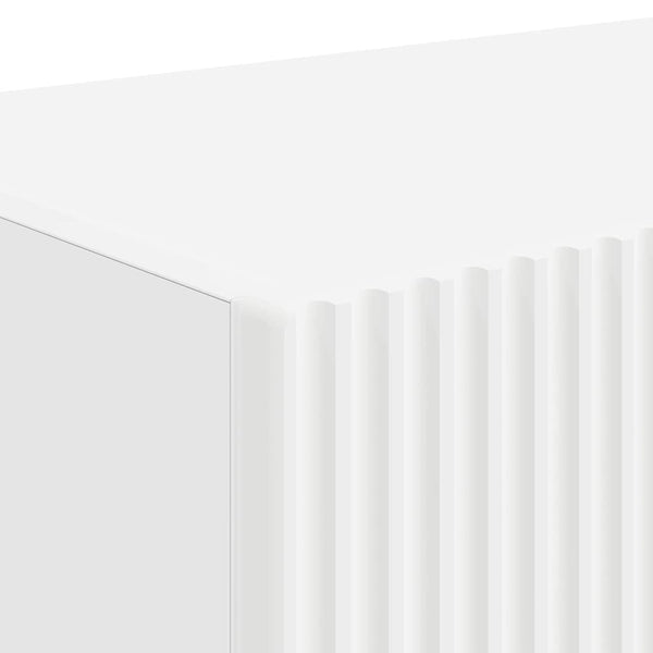 2-osainen TV-seinäkaappi Valkoinen 60 x 31 x 29.5 cm Tekninen puu