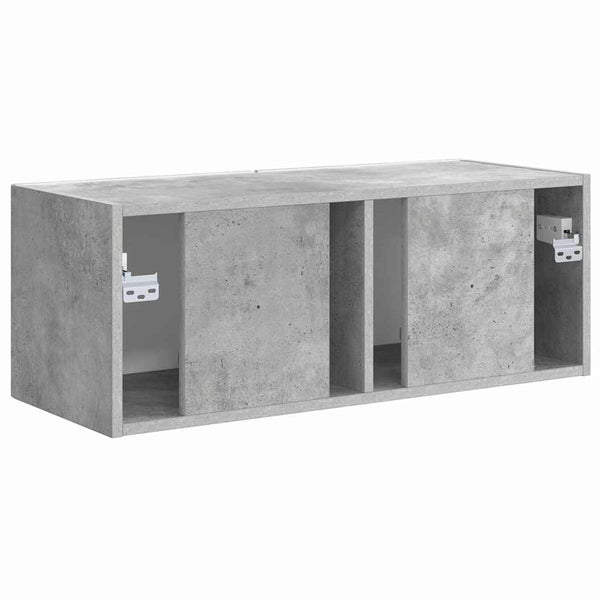 TV-seinäkaappi 60 x 31 x 29.5 cm Betoni Tekninen puu