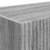 TV-seinäkaappi 2 osaa Harmaa Sonoma 60 x 31 x 29.5 cm