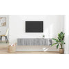 TV-seinäkaappi 2 osaa Harmaa Sonoma 60 x 31 x 29.5 cm