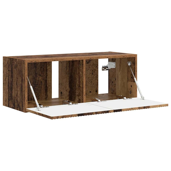 TV-seinäkaappi 60 x 31 x 29.5 cm Vanha Puu Tekninen puu