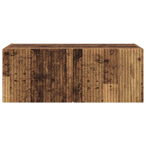 TV-seinäkaappi 60 x 31 x 29.5 cm Vanha Puu Tekninen puu