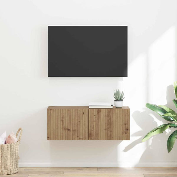TV-seinäkaappi 60 x 31 x 29.5 cm Taidekoivu Tekninen puu