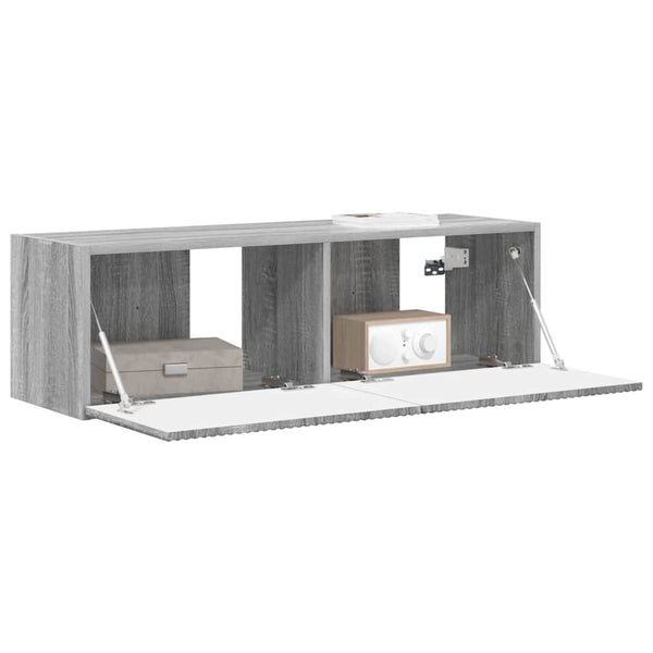 Harmaa Sonoma TV-seinäkaappi 60 x 31 x 29.5 cm Tekninen puu