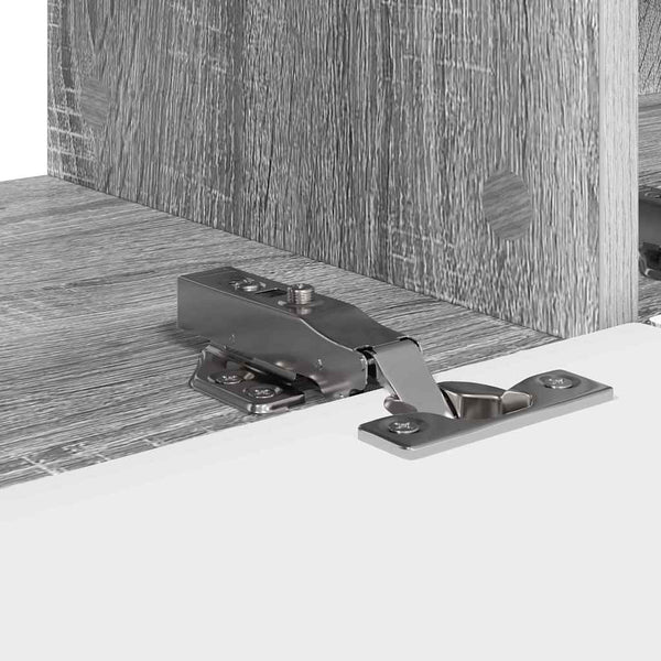 Harmaa Sonoma TV-seinäkaappi 2 kpl 60 x 31 x 29.5 cm