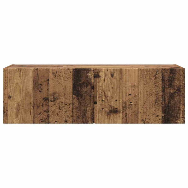Vanha Puu TV-seinäkaappi 60 x 31 x 29.5 cm Tekninen puu