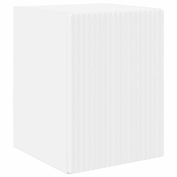 TV-seinäkaappi 2 pcs Valkoinen 30 x 31 x 40 cm Tekninen puu