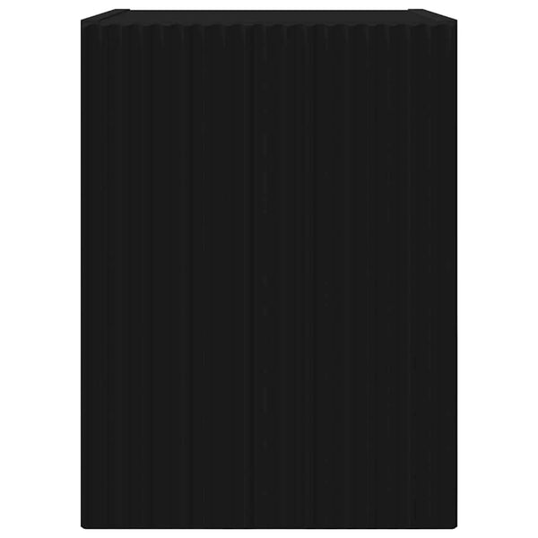 TV-seinäkaappi 2 pcs Musta 30 x 31 x 40 cm Tekninen puu