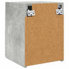 TV-seinäkaappi 2 pcs Betoni 30 x 31 x 40 cm Tekninen puu
