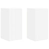 TV-seinäkaappi 2 pcs Valkoinen 30 x 31 x 60 cm Tekninen puu