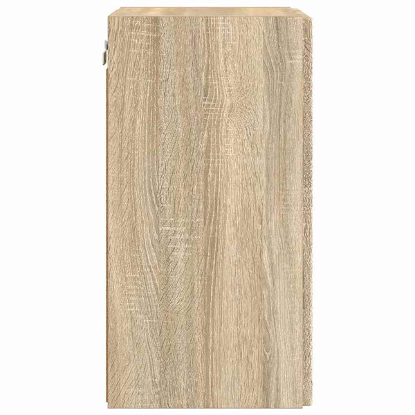 TV-seinäkaappi 2 pcs Sonoma 30 x 31 x 60 cm Tekninen puu