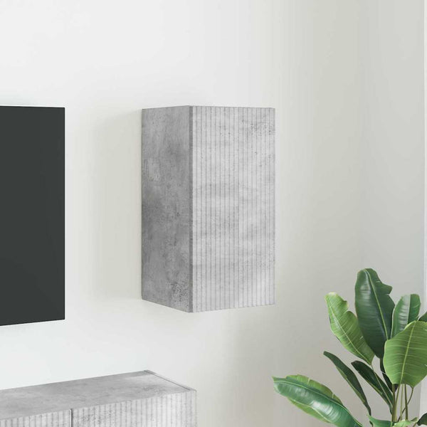 TV-seinäkaappi Betoni 30 x 31 x 60 cm Tekninen puu