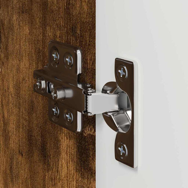 TV-seinäkaappi 2 pcs Savupähkinä 30 x 31 x 60 cm Tekninen puu