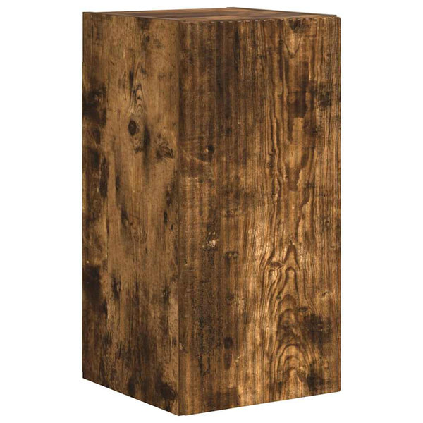 TV-seinäkaappi 2 pcs Savupähkinä 30 x 31 x 60 cm Tekninen puu