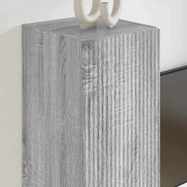 TV-seinäkaappi Harmaa Sonoma 30 x 31 x 60 cm Tekninen puu