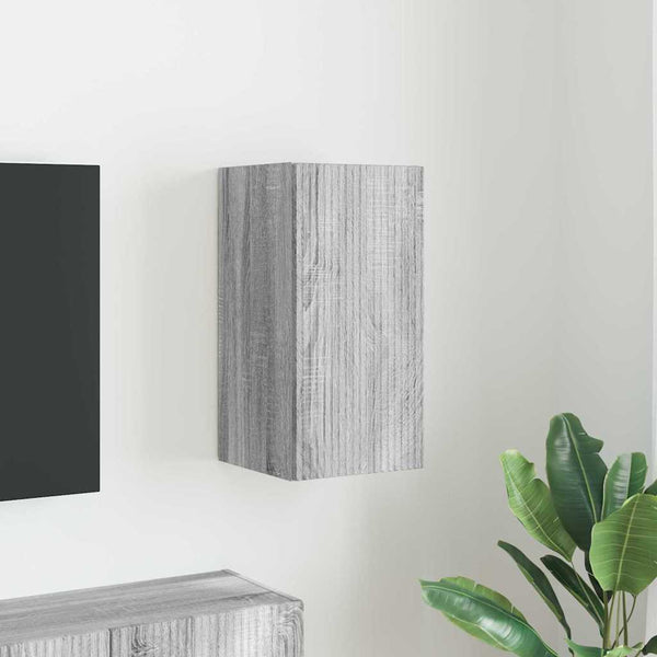 TV-seinäkaappi Harmaa Sonoma 30 x 31 x 60 cm Tekninen puu