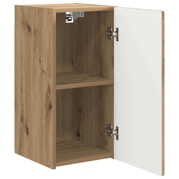 TV-seinäkaappi 2 pcs Taidekoivu 30 x 31 x 60 cm Tekninen puu