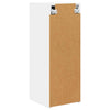 TV-seinäkaappi 2 pcs Valkoinen 30 x 31 x 80 cm Tekninen puu