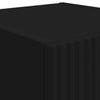 TV-seinäkaappi 2 pcs Musta 30 x 31 x 80 cm Tekninen puu