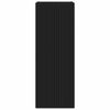 TV-seinäkaappi 2 pcs Musta 30 x 31 x 80 cm Tekninen puu