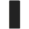 TV-seinäkaappi 2 pcs Musta 30 x 31 x 80 cm Tekninen puu