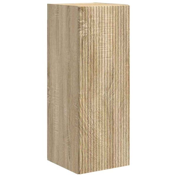TV-seinäkaappi 2 pcs Sonoma 30 x 31 x 80 cm Tekninen puu