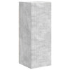 TV-seinäkaappi 2 pcs Betoni 30 x 31 x 80 cm Tekninen puu