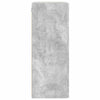 TV-seinäkaappi 2 pcs Betoni 30 x 31 x 80 cm Tekninen puu