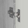 TV-seinäkaappi Harmaa Sonoma 30 x 31 x 80 cm Tekninen puu