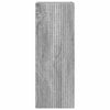 TV-seinäkaappi 2 pcs Harmaa Sonoma 30 x 31 x 80 cm Tekninen puu