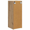 TV-seinäkaappi 2 pcs Taidekoivu 30 x 31 x 80 cm Tekninen puu