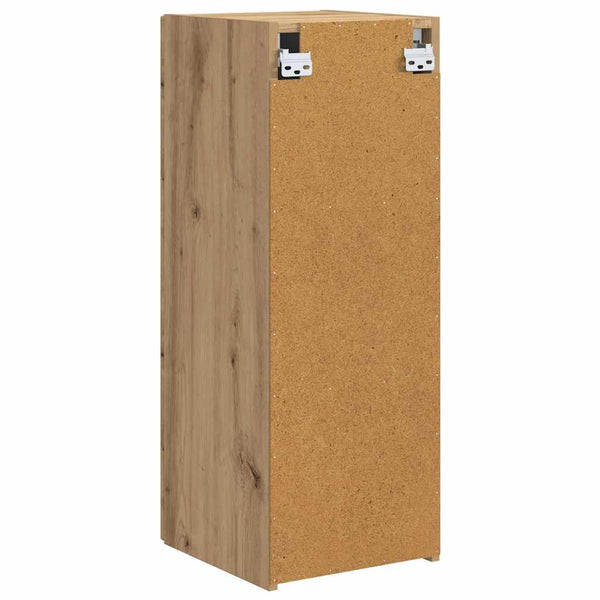 TV-seinäkaappi 2 pcs Taidekoivu 30 x 31 x 80 cm Tekninen puu