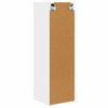 TV-seinäkaappi 2 pcs Valkoinen 30 x 31 x 100 cm Tekninen puu
