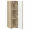 TV-seinäkaappi 2 pcs Sonoma 30 x 31 x 100 cm Tekninen puu