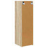 TV-seinäkaappi 2 pcs Sonoma 30 x 31 x 100 cm Tekninen puu