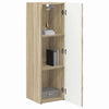 TV-seinäkaappi 2 pcs Sonoma 30 x 31 x 100 cm Tekninen puu
