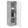 TV-seinäkaappi 2 pcs Betoni 30 x 31 x 100 cm Tekninen puu