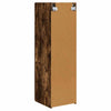 TV-seinäkaappi 2 pcs Savupähkinä 30 x 31 x 100 cm Tekninen puu