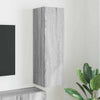 TV-seinäkaappi Harmaa Sonoma 30 x 31 x 100 cm Tekninen puu