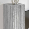 TV-seinäkaappi 2 pcs Harmaa Sonoma 30 x 31 x 100 cm