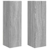 TV-seinäkaappi 2 pcs Harmaa Sonoma 30 x 31 x 100 cm