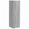 TV-seinäkaappi 2 pcs Harmaa Sonoma 30 x 31 x 100 cm