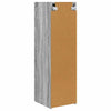 TV-seinäkaappi 2 pcs Harmaa Sonoma 30 x 31 x 100 cm