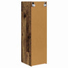 TV-seinäkaappi 2 pcs Vanha Puu 30 x 31 x 100 cm Tekninen puu