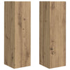 TV-seinäkaappi 2 pcs Taidekoivu 30 x 31 x 100 cm Tekninen puu