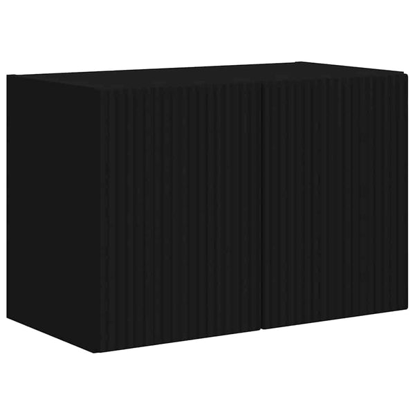 TV-seinäkaappi Musta 59,5 x 31 x 40 cm Tekninen puu