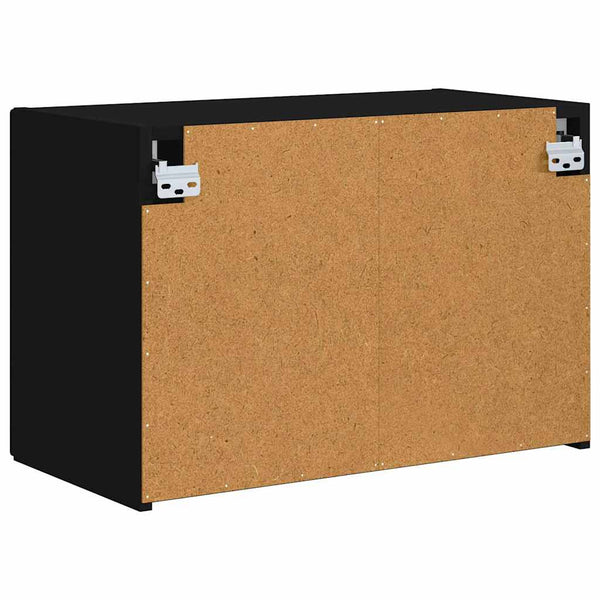 TV-seinäkaappi Musta 59,5 x 31 x 40 cm Tekninen puu