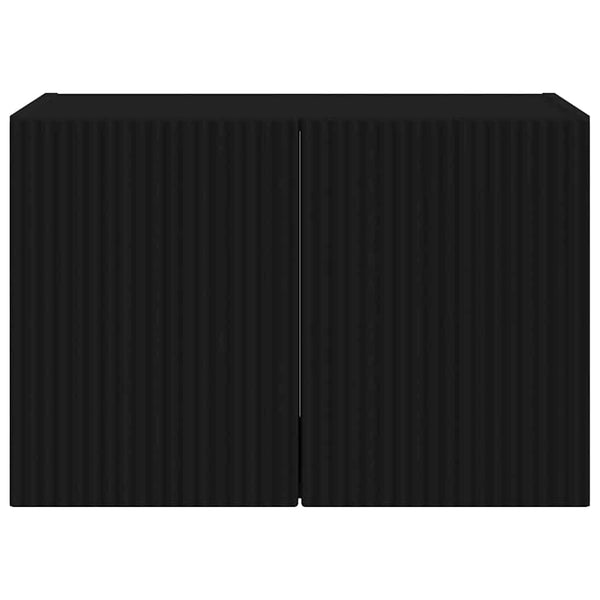 TV-seinäkaappi Musta 59,5 x 31 x 40 cm Tekninen puu