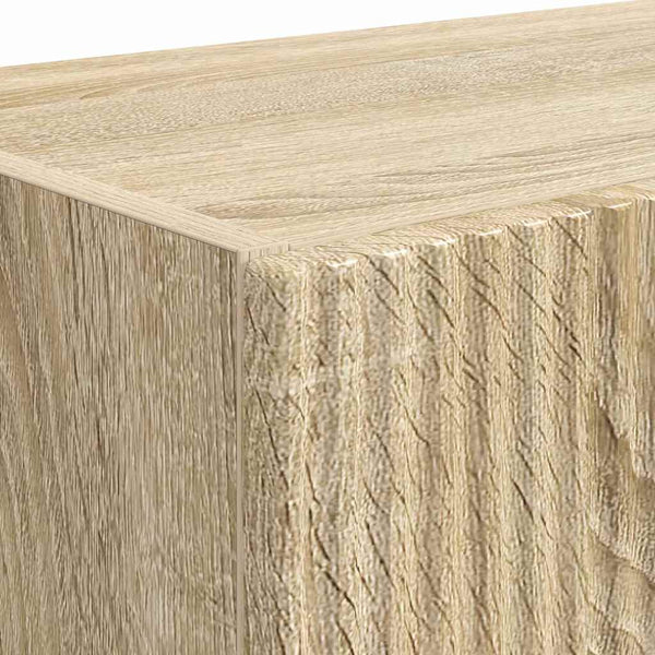 TV-seinäkaappi 2 pcs Sonoman tammi 59,5 x 31 x 40 cm